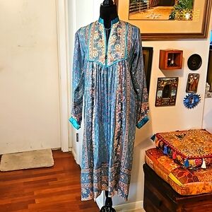 Vintage en vouge bohemian dress